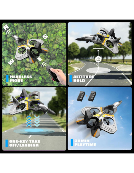 Avión de Control Remoto 4DRC V17 para Niños y Adultos