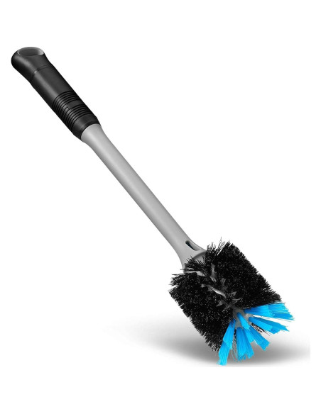 Cepillo de Botellas 2-en-1 MOSOLAN con Cepillo para Pajitas