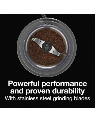 Molinillo de Café Eléctrico Proctor Silex 12 Tazas Negro