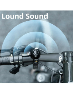 Campana de Bicicleta ROCKBROS de Cobre, Sonido Fuerte, 21-23mm 2