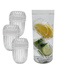 Set de 3 Infusores de Frutas VANSUN para Botellas Anchas