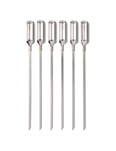 Set de 6 Pinchos de Acero Inoxidable OXO Good Grips