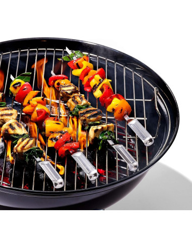 Set de 6 Pinchos de Acero Inoxidable OXO Good Grips