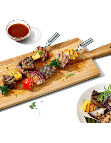 Set de 6 Pinchos de Acero Inoxidable OXO Good Grips