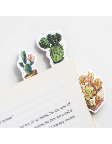 Stickers Estéticos de Suculentas KetA - 50 Piezas Verde