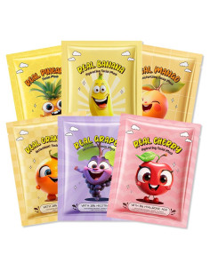 Mascarillas Faciales de Frutas Kaely - 6 Piezas Hidratantes
