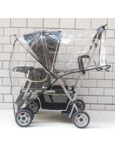 Cubierta de Lluvia Doble Aligle para Carrito Universal Bebé 2