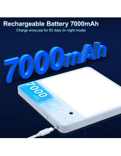 Luz de Techo LED Karjoefar 7000mAh con Control Remoto y 3 Modos 2