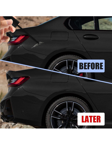 Bolígrafo de Pintura de Retoque QZTYTY Negro 11.8 ml