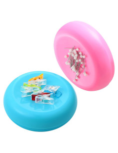 Waydress 2 Piezas Almohadilla Magnética para Clips de Papel