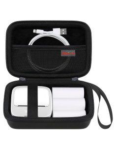 Funda de Transporte Elonbo para Impresora Mini iDPRT Negra