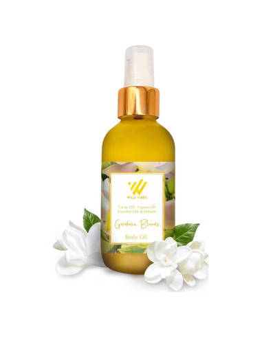 Aceite Corporal Orgánico Wild Vibes Gardenia Blooms 118 ml