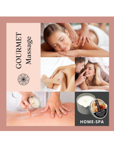 Vela de Masaje Vegana GOURMET - Aroma Caramelo 209.79g 2