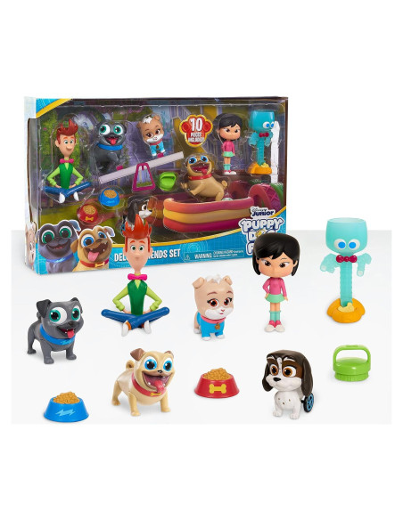 Conjunto de Figuras Deluxe Puppy Dog Pals Just Play 6 Figuras