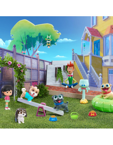 Conjunto de Figuras Deluxe Puppy Dog Pals Just Play 6 Figuras