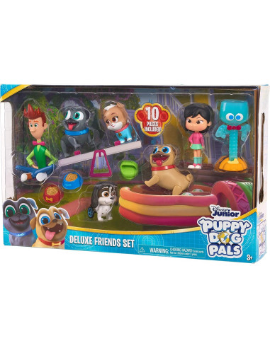 Conjunto de Figuras Deluxe Puppy Dog Pals Just Play 6 Figuras