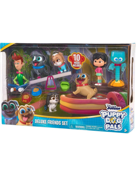 Conjunto de Figuras Deluxe Puppy Dog Pals Just Play 6 Figuras