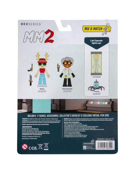 Juego de Instalaciones de Investigación Misterio del Asesinato 2 Jazwares