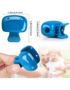 Paquete de 6 Cubiertas de Cepillo de Dientes Waenerec - Viaje y Hogar 2