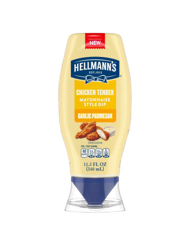 Dip Estilo Mayonesa Hellmann's Pollo Ajo Parmesano 340 g
