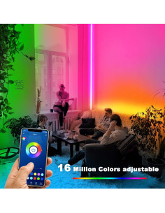 Luces LED RGB Dalattin 10m con Control Remoto y App 2