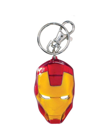 Llave de Pewter Iron Man Marvel Clásica 6.6x3.6cm