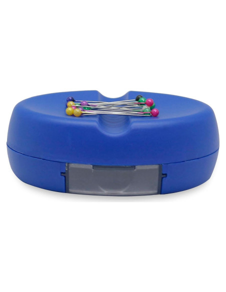 Almohadilla Magnética YEQIN para Agujas y Alfileres Azul