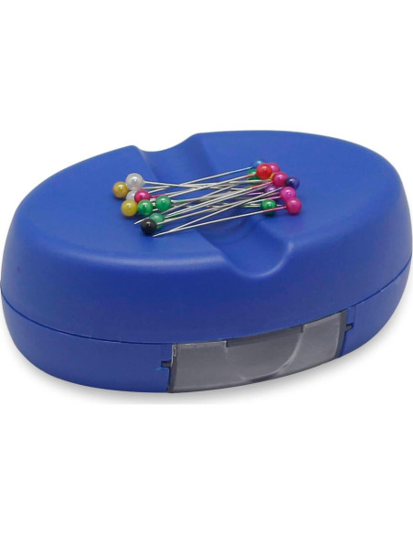 Almohadilla Magnética YEQIN para Agujas y Alfileres Azul