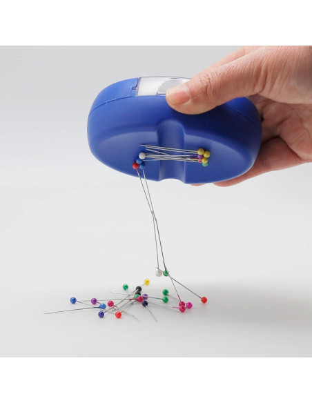 Almohadilla Magnética YEQIN para Agujas y Alfileres Azul