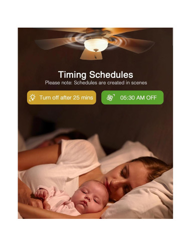 Interruptor Regulador Inteligente GHome SW19-1 para Ventilador de Techo