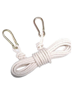 Cuerda de Tender Ropa Portátil CenYouful 10m Algodón Ajustable