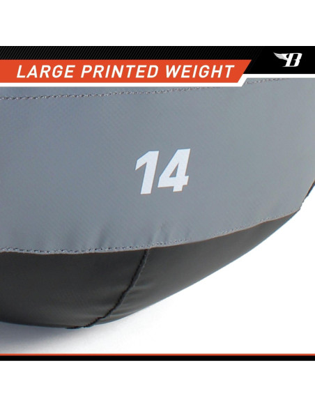 Bola de Medicina Suave Bionic Body 14 lb (6.35 kg) Entrenamiento Bola de Medicina Suave Bionic Body 14 lb (6.35 kg) Entrenamiento
