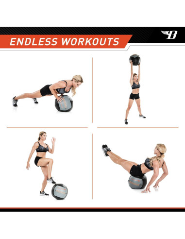 Bola de Medicina Suave Bionic Body 14 lb (6.35 kg) Entrenamiento