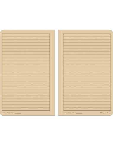 Cuaderno a Prueba de Agua Rite in the Rain 980T 10.8x18.4 cm Beige
