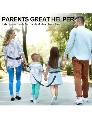 Arnés de Cintura Seguro JXM para Niños con Autismo Azul Marino