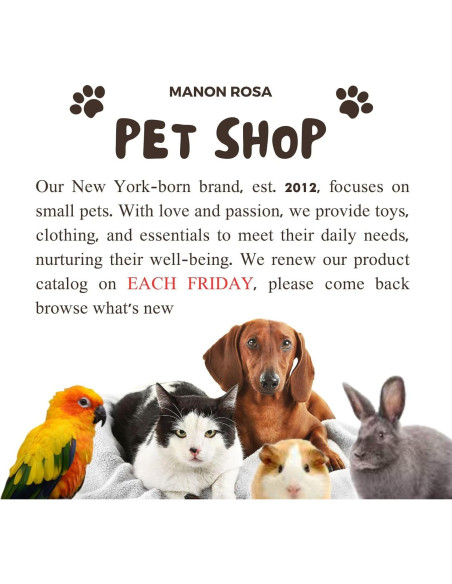 Arnés y Correa Ajustable MANON ROSA para Conejos y Mascotas Pequeñas - Negro, Tamaño S