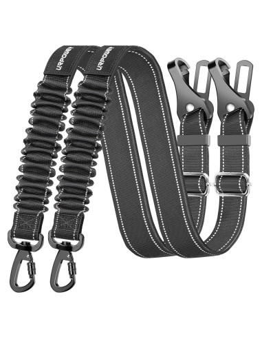 Cinturón de Seguridad para Perros URPOWER Ajustable 63-90 cm