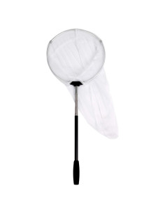 Red de Insectos y Mariposas RESTCLOUD 25 cm Anillo 122 cm Mango Telescópico