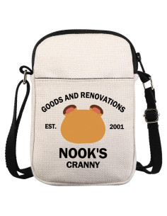 Bolso Bandolera Unisex ACNH Crannycrossb 21x15cm Ligero