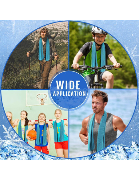 Toallas Enfriadoras Hosuly 30 Piezas 100x30 cm Poliester