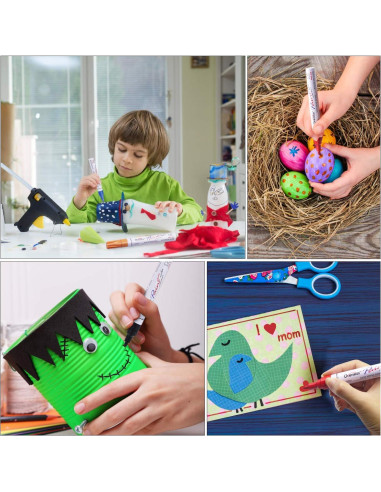 Marcadores de Pintura a Base de Aceite Internacional 12 Colores