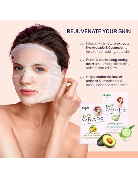 Conjunto de Spa Rosa SpaLife 10 Piezas Cuidado Piel Viaje