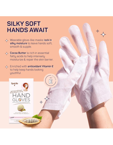 Conjunto de Spa Rosa SpaLife 10 Piezas Cuidado Piel Viaje