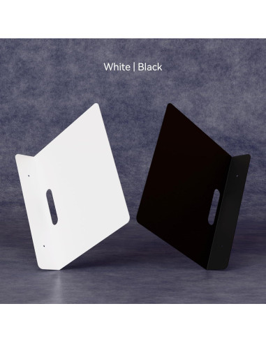 Estante Flotante Metálico PzewMo 25.9x22.1cm Negro