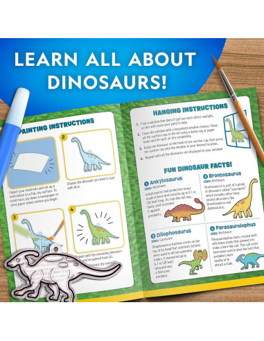 Kit de Manualidades de Dinosaurios que Brillan - National Geographic