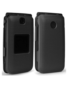 Funda Dura Nakedcellphone para Alcatel Go Flip V - Negro