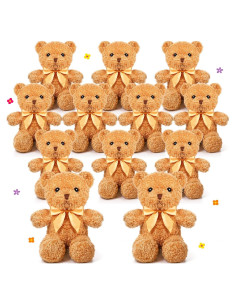 Ositos de Peluche HyDren 30.48 cm Pack de 12 con Lazos