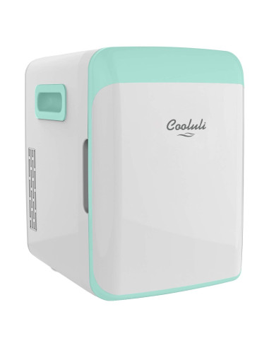 Cooluli Nevera Mini 10L Turquesa - Enfriador y Calentador