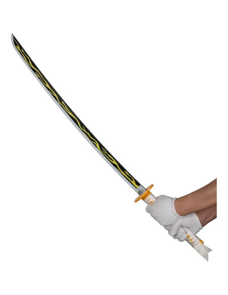 Espada de Cosplay Demon Slayer AN SWALLOW 67 cm con Soporte