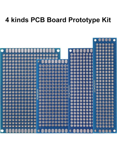 Kit 20PCS Placas PCB Doble Cara ALAMSCN 1.6mm para DIY